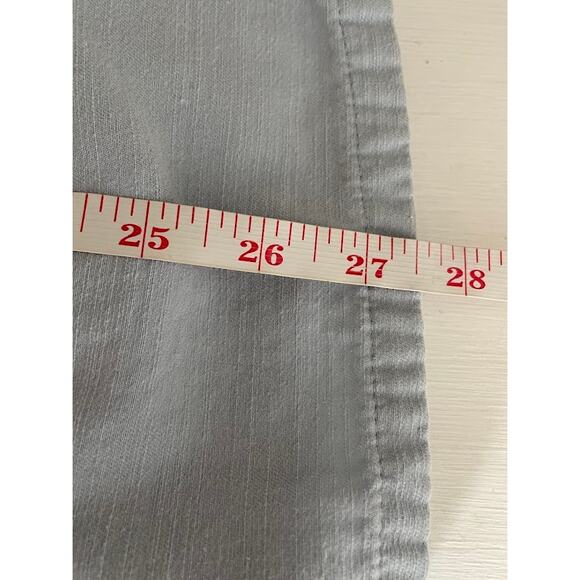 Primark Blue Button Up Mens Size Large Short Sleeve Dress Shirt Casual Solid - Picture 11 of 11